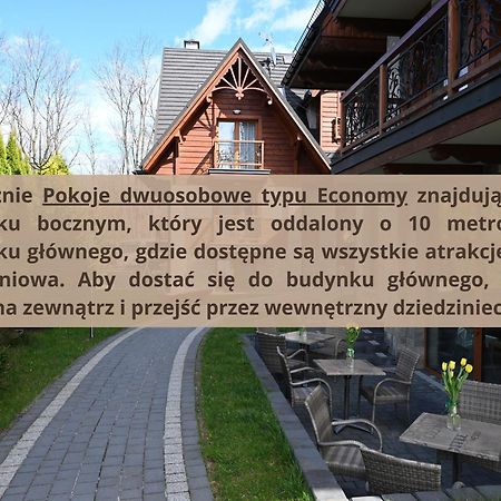 Villa Cannes Resort Zakopane - Grota Solna, Sauna Finska Buitenkant foto